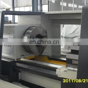 Cnc Torno QK1325 Cnc Metal Pipe Threading Lathe Machine Tool Bed thumbnail-5