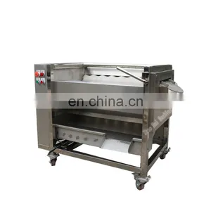Small Type Brush Washing Machine Fruit and Vegetable Sweet Potato Cleaning Machine Potato Peeler Machine thumbnail-5