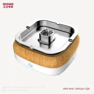 4000mAH Rechargeable Liion Battery Ashtray Air Purifier Smoke Room Delicate Portable Air Purifier Ionizer thumbnail-1