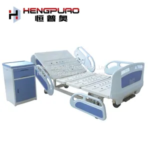 Cheap Two Function Hospital Equipment Elderly Use Medical Bed With Wheel thumbnail-4