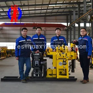 Huaxiamaster Cheap Price HZ-130Y Water Well Drilling Rig 130m Deep Mobile Small Hydraulic Water Well Drilling Rig Equipment thumbnail-3