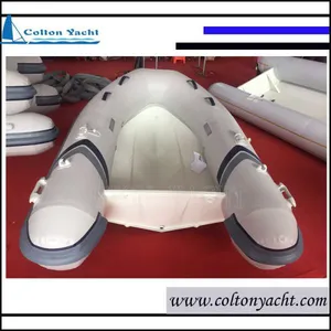 Small Aluminum Rib Boat With Single v Hull thumbnail-2