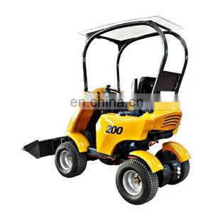Garden Machinery Mini Articulated Wheel Loader for Sale thumbnail-2