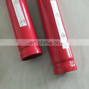 Weifang Supply SCH40 Red Painted Grooved Fire Fighting Pipe thumbnail-1