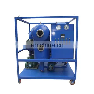 Portable Vacuum Transformer Waste Oil Dehydration Machine Engine Oil Purification Machine thumbnail-4