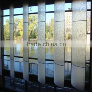 Decorative Door Sliding Acrylic Grass Translucent Partition Panel thumbnail-4