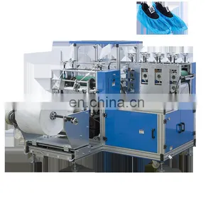 Automatic Waterproof Plastic Shoe Cover Making Machine thumbnail-1