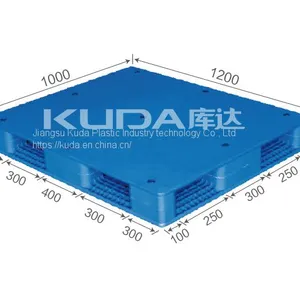 Warehouse Storage Solution of China Manufacturer 1210A PBSM PLASTIC PALLET thumbnail-1