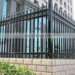 Home Garden Fence Cheap Hot Dip Galvanized Zinc Plated Steel Fence With Powder Coated thumbnail-4