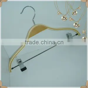 LL-08 Magic Flat Wooden Clothes Hanger thumbnail-1