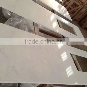 My Wholesale Bathroom Prefab Quartz Vanity Tops thumbnail-2
