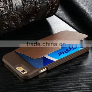 High-grade pu Leather Wallet Stand Cover Mobile Phones Cases For Iphone6/6s thumbnail-4