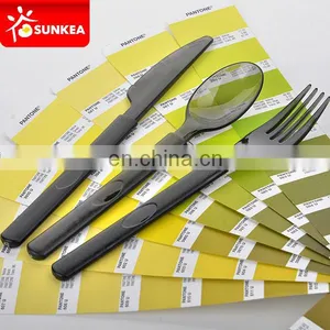 Disposable Food Grade Plastic Fork and Plastic Spoon and Plastic Knife thumbnail-5