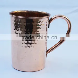 Manufacturer Moscow Mule Copper Mug 16 Oz. Copper Mule Mug /100 % Solid Copper Mugs thumbnail-1