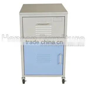 Oupusen Knock Down Office 2 Drawers Metal Cabinet thumbnail-2