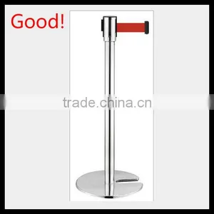 Silver Stainless Steels Crowd Control Barrier-Retractable Belt Barrier-queue Rope Barrier thumbnail-3