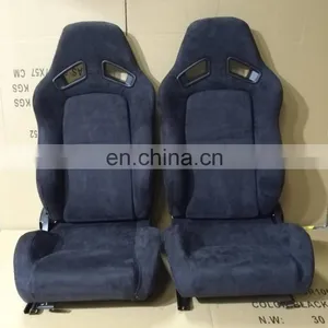 Adjustable Custom LOGO Suede Universal Racing Seats Car Seat thumbnail-4