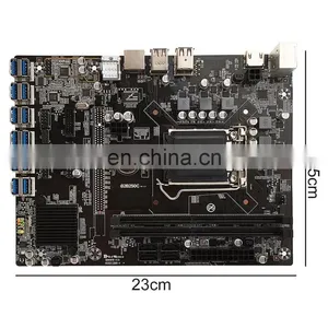 B250C Motherboard Support 12 GPUs LGA1151 DDR4 4 x SATA 12X PCIE GPU Motherboard Graphics Cards RIG Case B250C Cards thumbnail-5