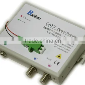 FTTH Two Ways CATV Fiber Optic AGC Receiver Build in CWDM/Fiber Optic Node/ftth Optic Onu Receiver thumbnail-1