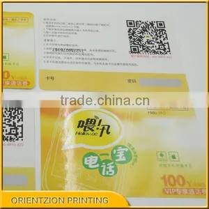Prepaid Scratch Card, Phone Cards. thumbnail-1