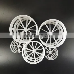Plastic Random Media Material Bio Ring for Absorption Tower Packing thumbnail-4
