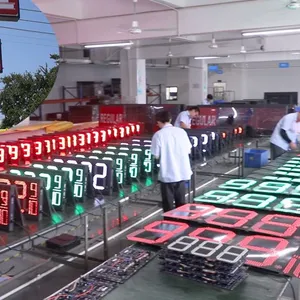 888.8 Red Led Fuel Price Sign Display Board thumbnail-1