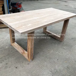 Solid Elmwood Dining Table thumbnail-1