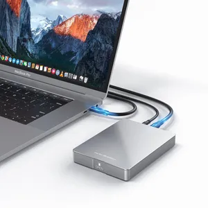 Portable Dual Slot Dual Protocol M.2 SSD Enclosure thumbnail-2