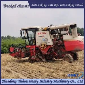 Customized Anti Sinking Track Chassis for Wheat Combine Harvesters thumbnail-2