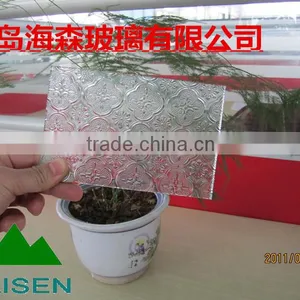 Pressed Glass Pattern 1830*1220mm or 1830*1300mm 1500*2000mm thumbnail-1