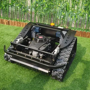 Remote Control Slope Mower, China Remote Control Hillside Mower Price, Remote Control Lawn Mower With Tracks for Sale thumbnail-2