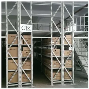 Mazzanine Floor & Steel Platform Shelf Rack Products thumbnail-3