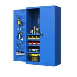 Strong Heavy Duty Cabinet KD Structure Metal Garage Cabinet thumbnail-3