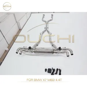 304 Stainless Steel Cat-Back Exhaust System for BMW X7 M60i/Z4 E89 High Performance Exhaust Electronic Valve With Tips thumbnail-1