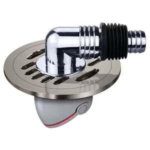 Factory Supply Modern All Copper Main Bdoy Anti Odor Anti Insect Anti Overflow Floor Drain for Kitchen Bathroom Shower Room and Balcony thumbnail-1