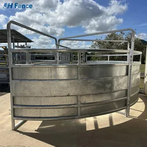 Welded Easily Assembled Horse Farm and Cattle Fencing Durable PVC Coated Panels Livestock Fence thumbnail-2