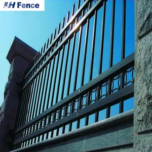 High Quality Eco Friendly Iron Wire Mesh Ornamental Industrial Steel Fence Tubular Sustainable thumbnail-6