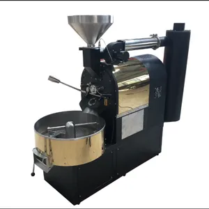 Industrial Automatic 60KG Per Batch Coffee Bean Roaster Key Food Sterilizer Machine thumbnail-2