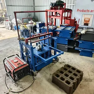 Coment Block Forming Machine 220V/Diesel Hollow Brick Making Machine Hand-propelled thumbnail-2