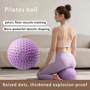 Hot Sale Customized Size and Color Gym Pvc Yoga Ball Thickened Explosion-Proof and Non-Slip Pilates Ball for Yoga Practice thumbnail-1