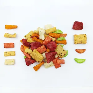 Crunchy Assorted Japanese Style Rice Cracker Mix Multiple Shapes and Colors for Wholesale Snack Distributors thumbnail-2
