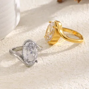 Stainless Steel Ring for Engraving Gifts, Blank Surface, OEM Custom Logo, Bulk Supplier thumbnail-3