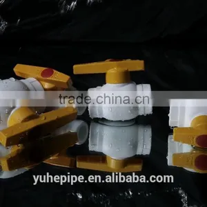 YH PPR BALL VALVES WITH COPPER/STEEL BALL thumbnail-3