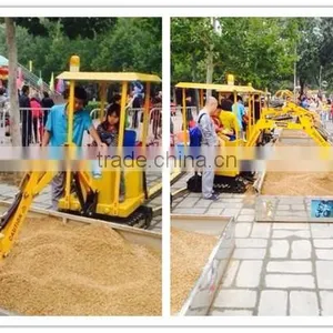 Best Sellling for Children Attraction Kids Mini Excavator thumbnail-4