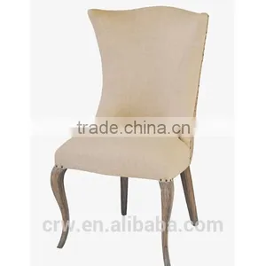 RCH-4268 Morden White Upholstery Fabric Dining Room Chair thumbnail-1