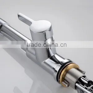 China Supplier Pull Out Kitchen Sink Faucet Pull Down Kitchen Faucet thumbnail-3