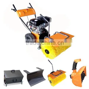 6.5hp Snow Sweeper Brush,Manual Sweeper thumbnail-1