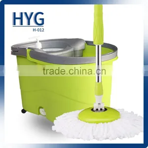360 Degree Hand Press Magic Spin Mop With 4wheels thumbnail-6