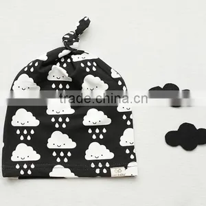 2016 European Style Tied Cap Fashion Baby Breathable Hat Newborn Kids Headwear thumbnail-4