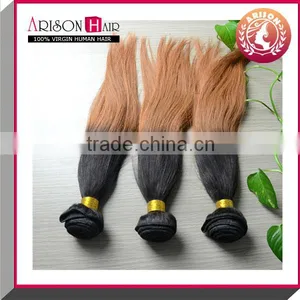 2015 Fashion 100% Remy Body Wave Sew in Ombre Bundles Hair Weave 1B/33 thumbnail-4